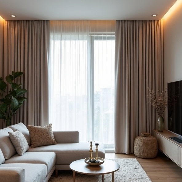 Holland Park Residential Curtain Cleaning Results