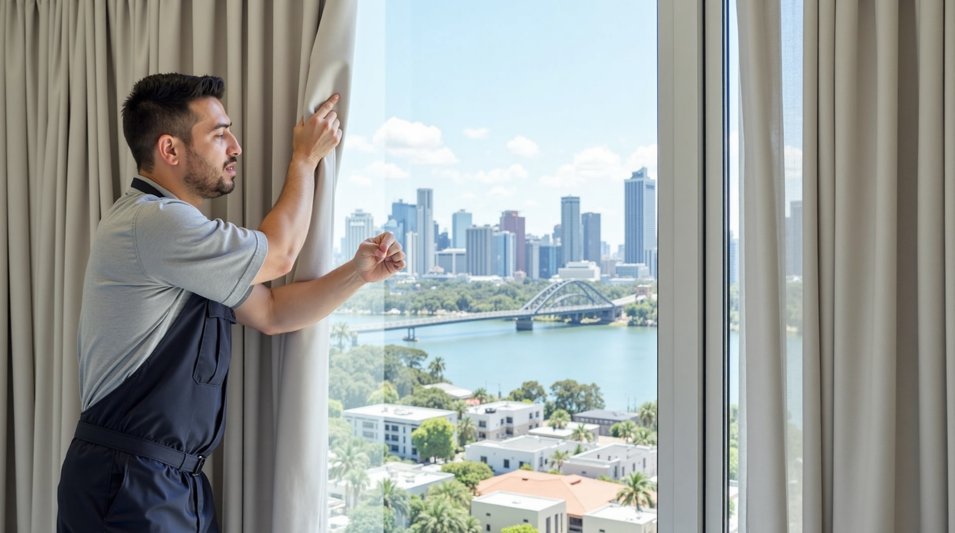 Holland Park Curtain Cleaning Service